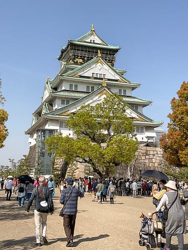 VIew of Osaka Castle