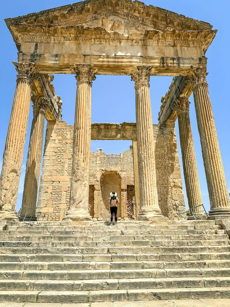 Dougga temple